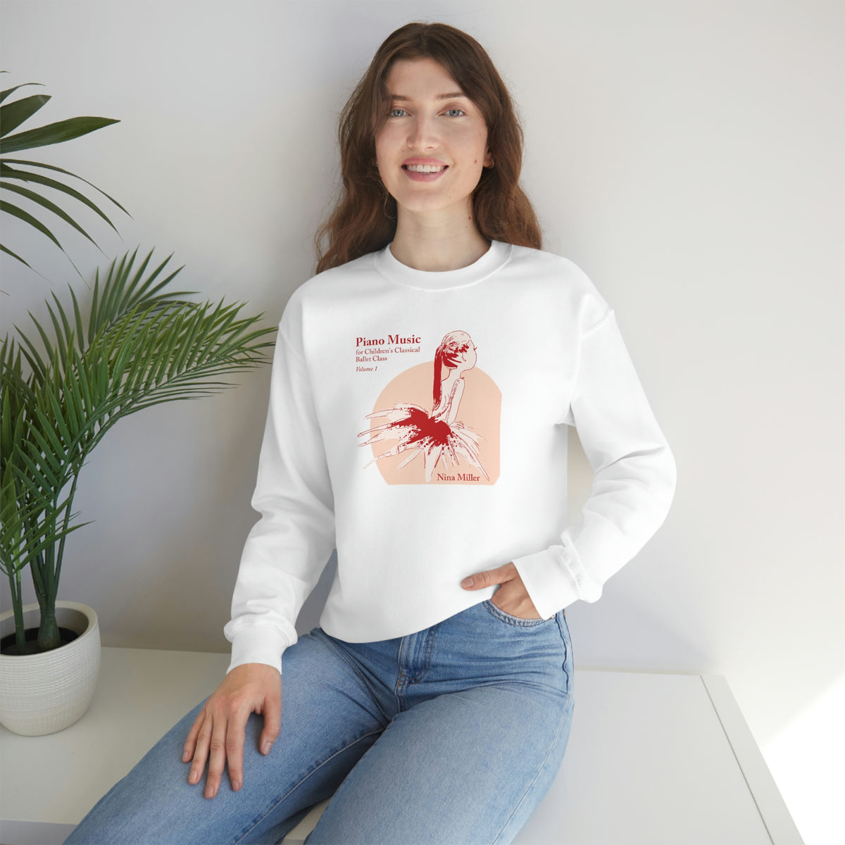 Children's Ballet Class, Vol. 1 - Unisex Heavy Blend™ Crewneck Sweatshirt