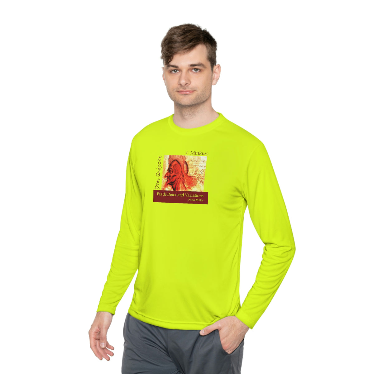 Don Quixote, Pas de Deux (1) - Unisex Lightweight Long Sleeve Tee