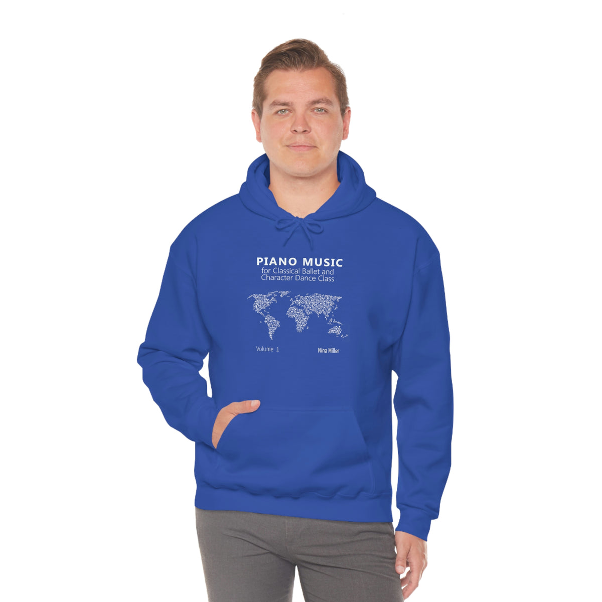 Piano Music for Character Dance Class - Unisex Heavy Blend™ Hooded Sweatshirt