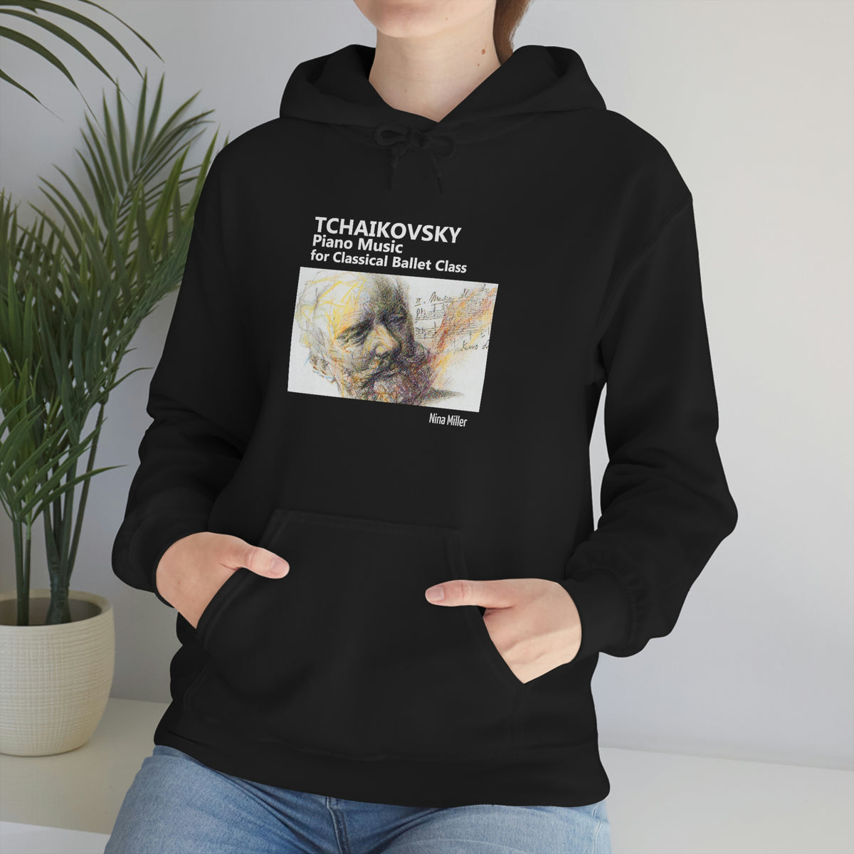Tchaikovsky Piano Music - Unisex Heavy Blend™ Hooded Sweatshirt