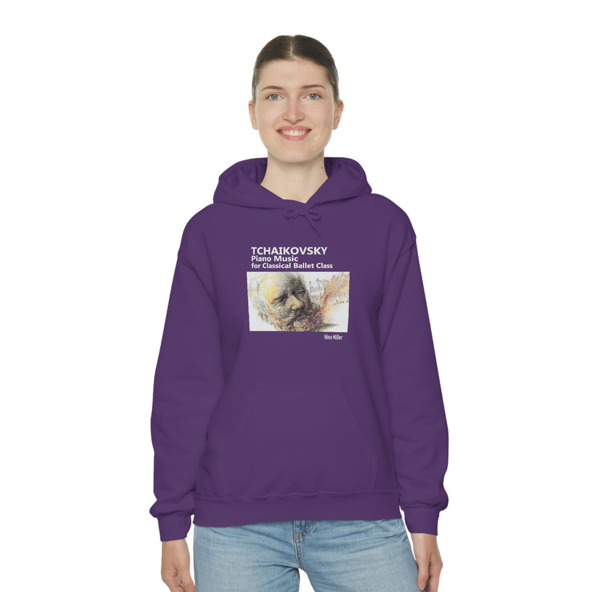 Tchaikovsky Piano Music - Unisex Heavy Blend™ Hooded Sweatshirt