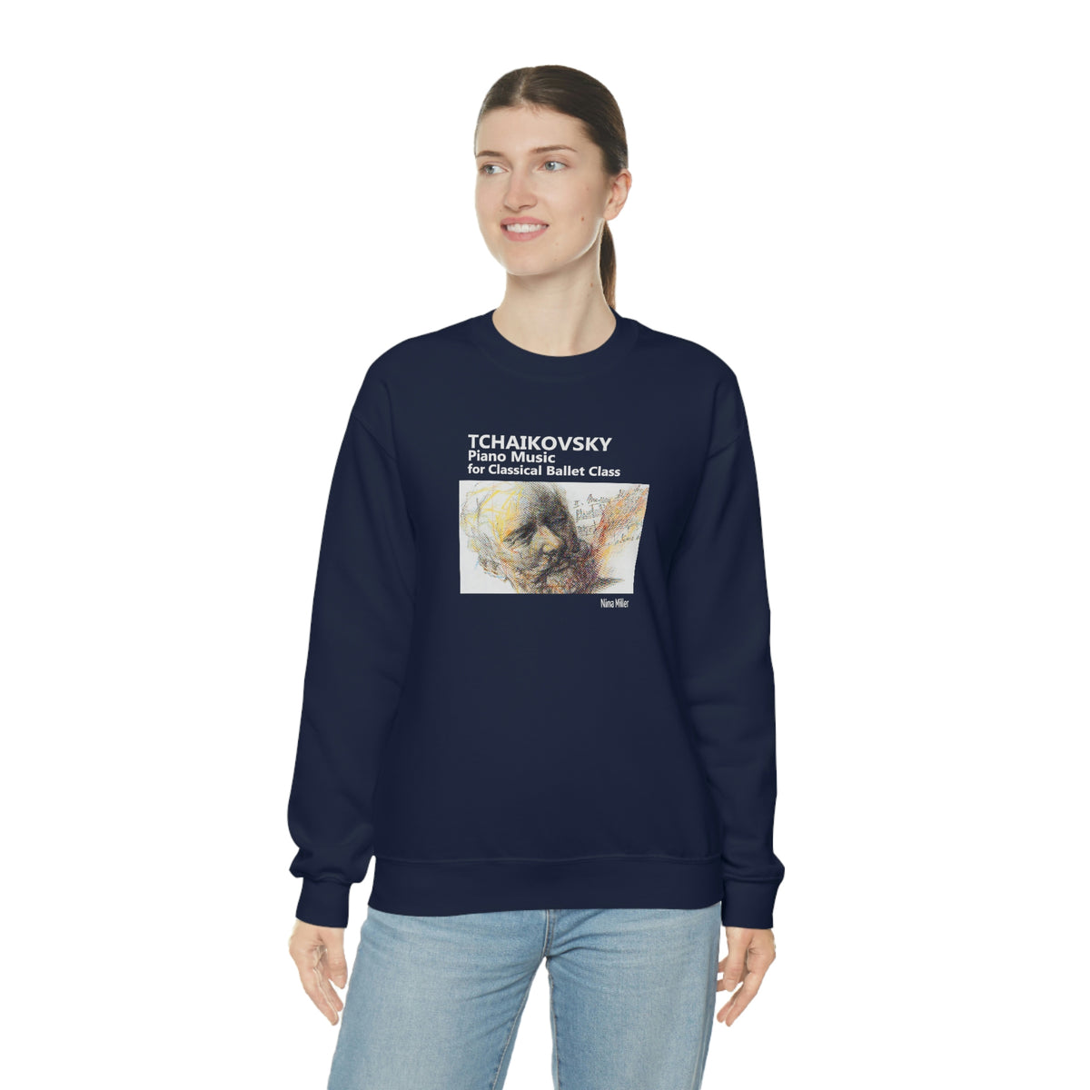 Tchaikovsky Piano Music - Unisex Heavy Blend™ Crewneck Sweatshirt