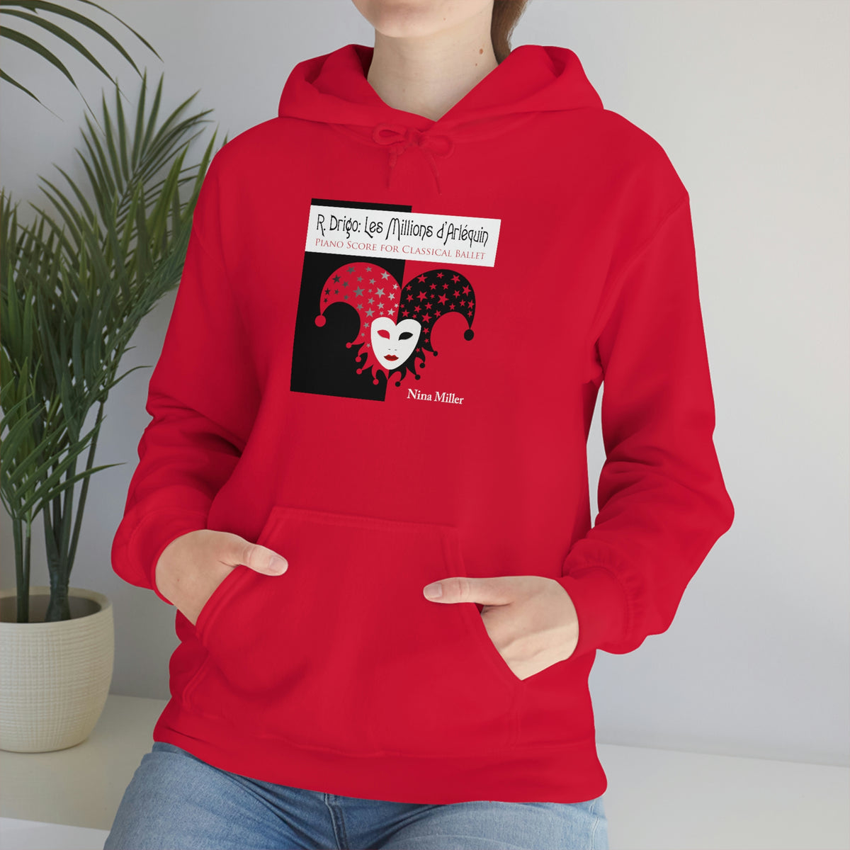 Les Millions d'Arlequin (Red) - Unisex Heavy Blend™ Hooded Sweatshirt