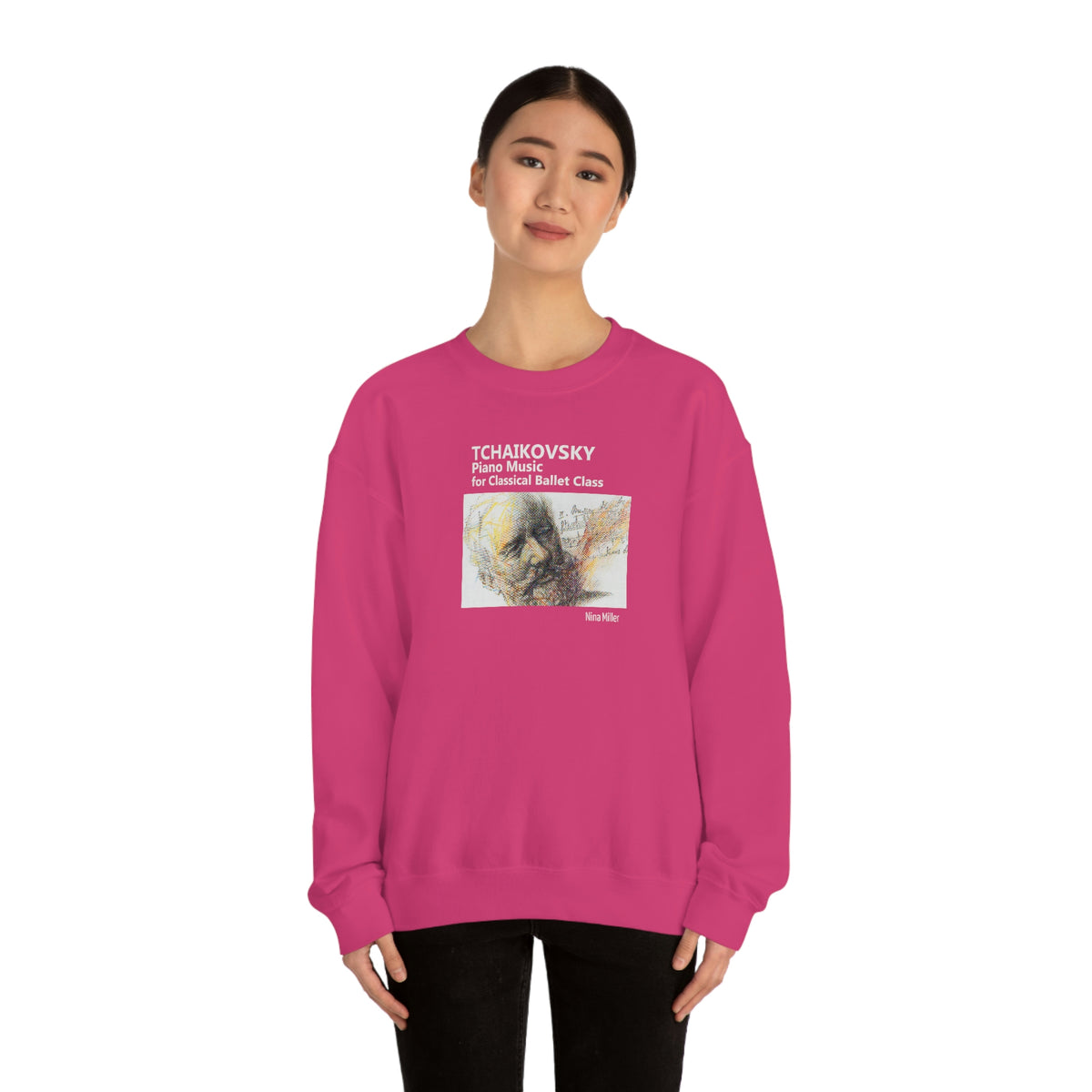 Tchaikovsky Piano Music - Unisex Heavy Blend™ Crewneck Sweatshirt