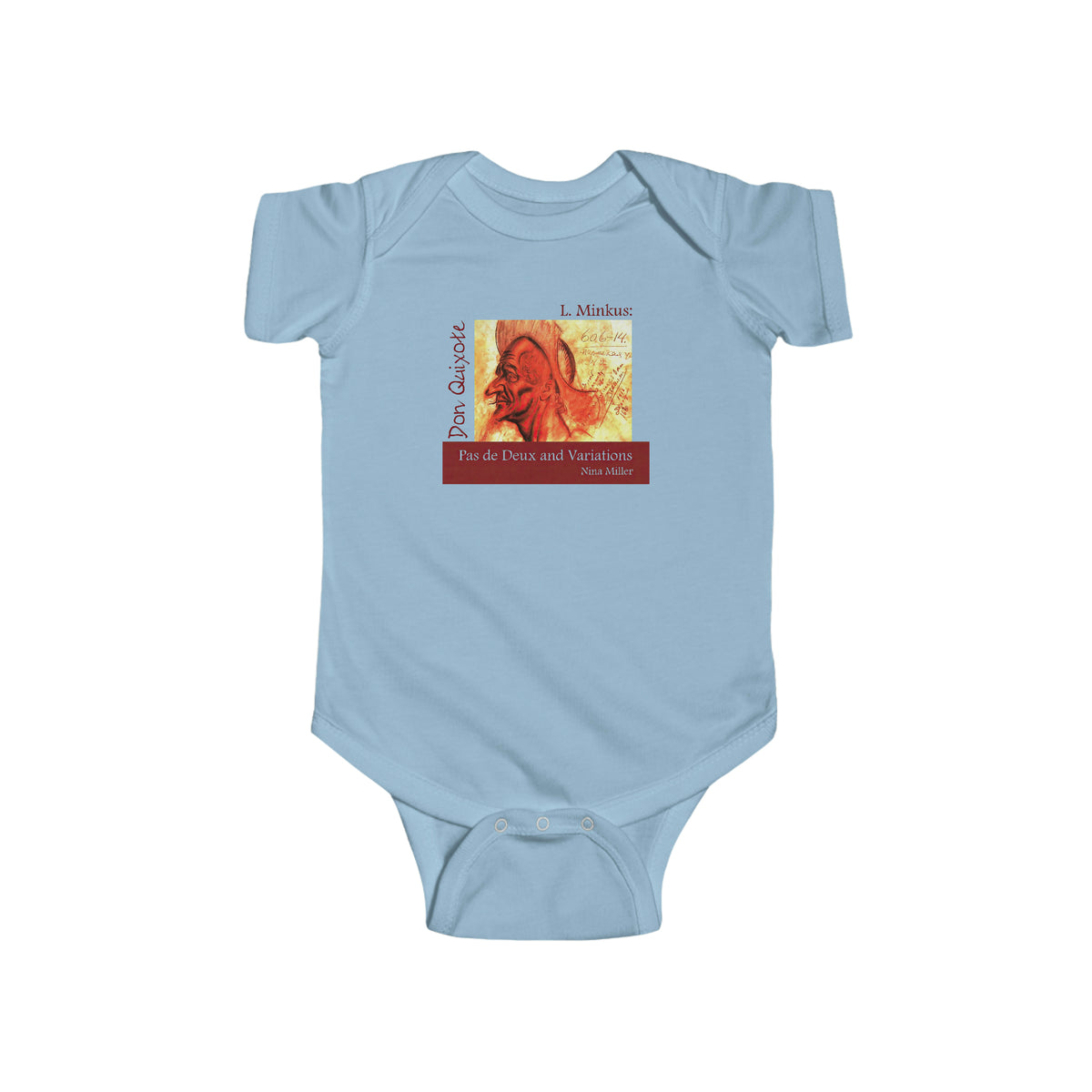 Don Quixote, Pas de Deux (1) - Infant Fine Jersey Bodysuit