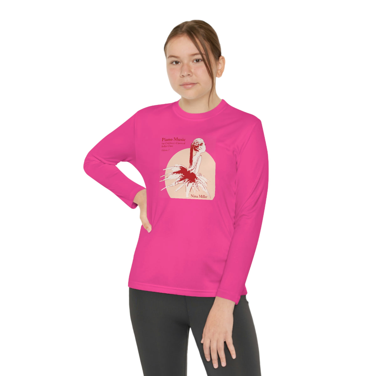 Children's Ballet Class, Vol. 1 - Youth Long Sleeve Competitor Tee