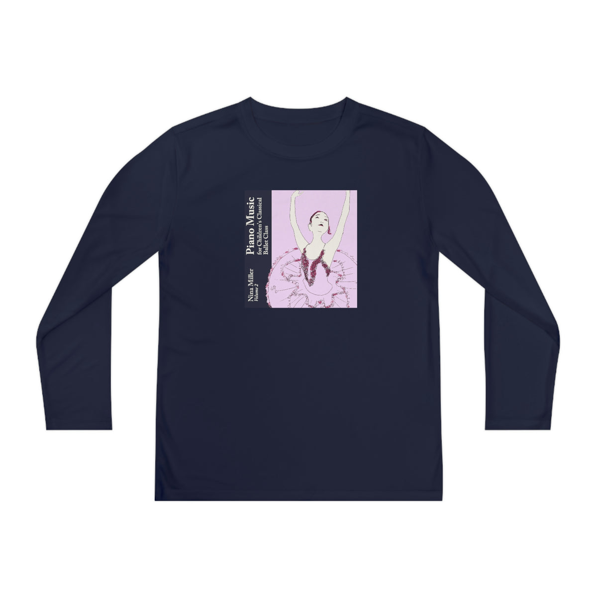 Children's Ballet Class, Vol. 2 - Youth Long Sleeve Competitor Tee