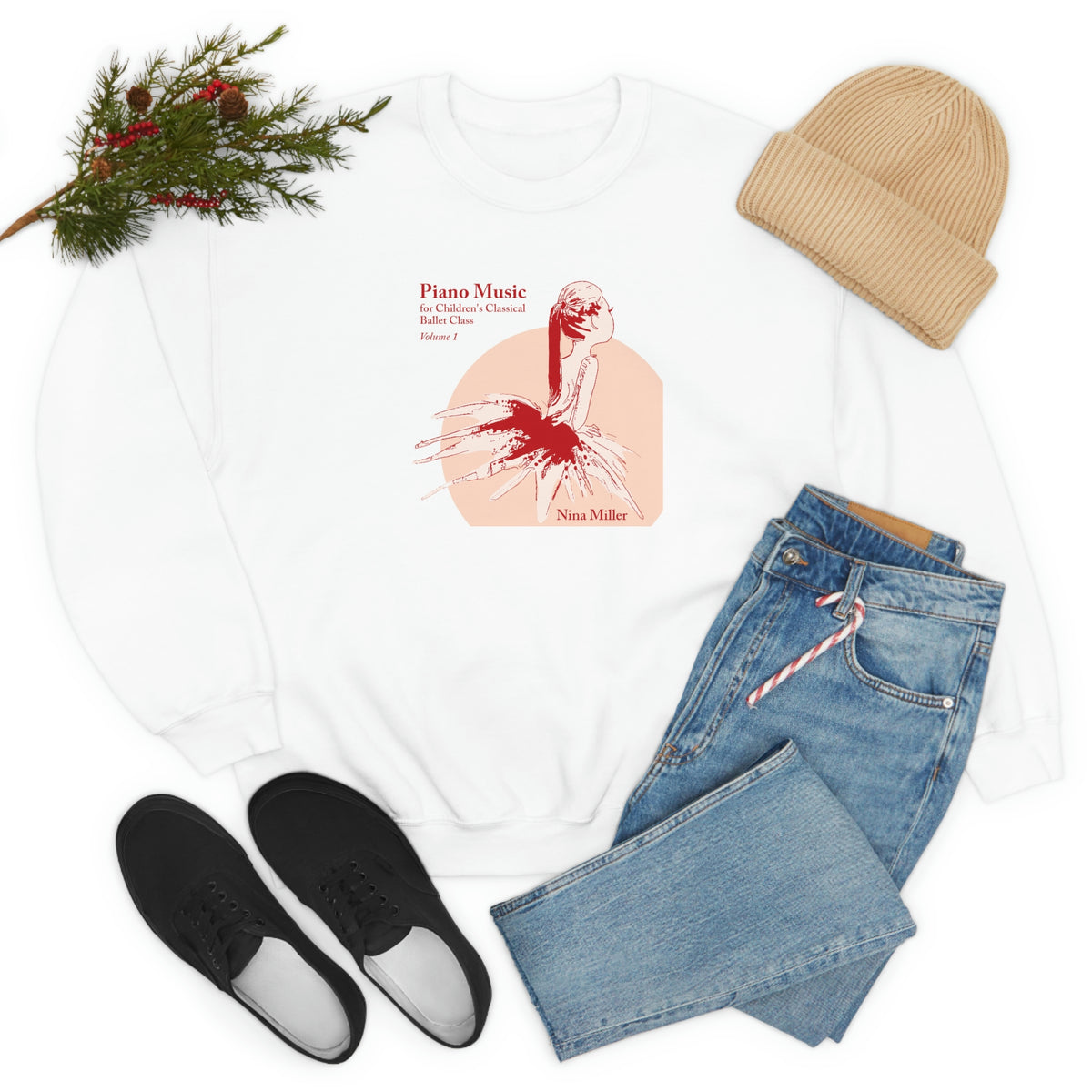 Children's Ballet Class, Vol. 1 - Unisex Heavy Blend™ Crewneck Sweatshirt