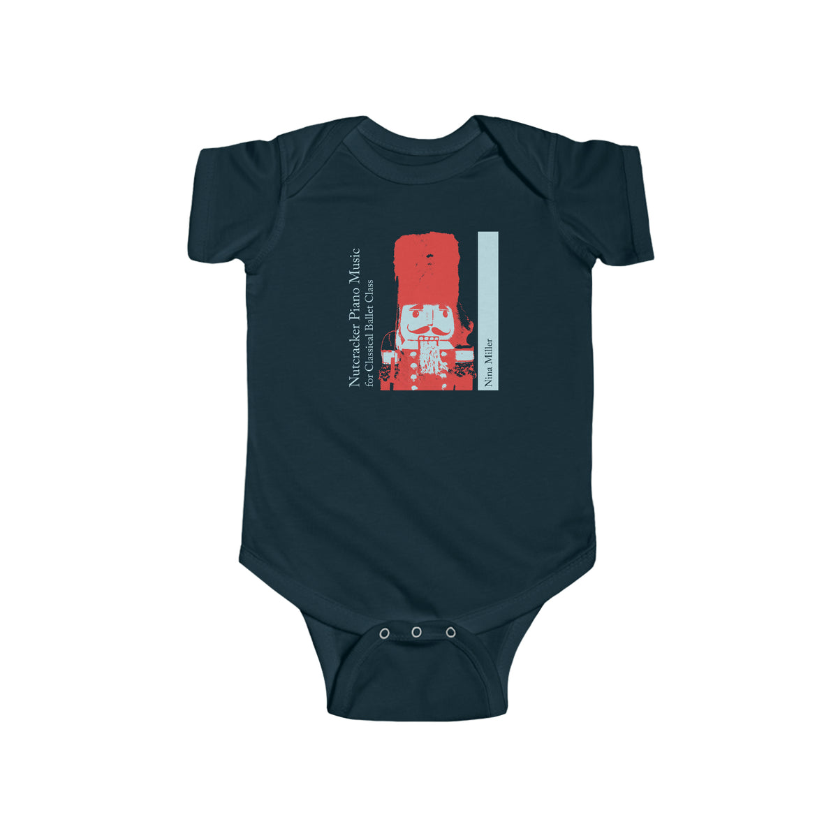 Nutcracker Piano Music - Infant Fine Jersey Bodysuit