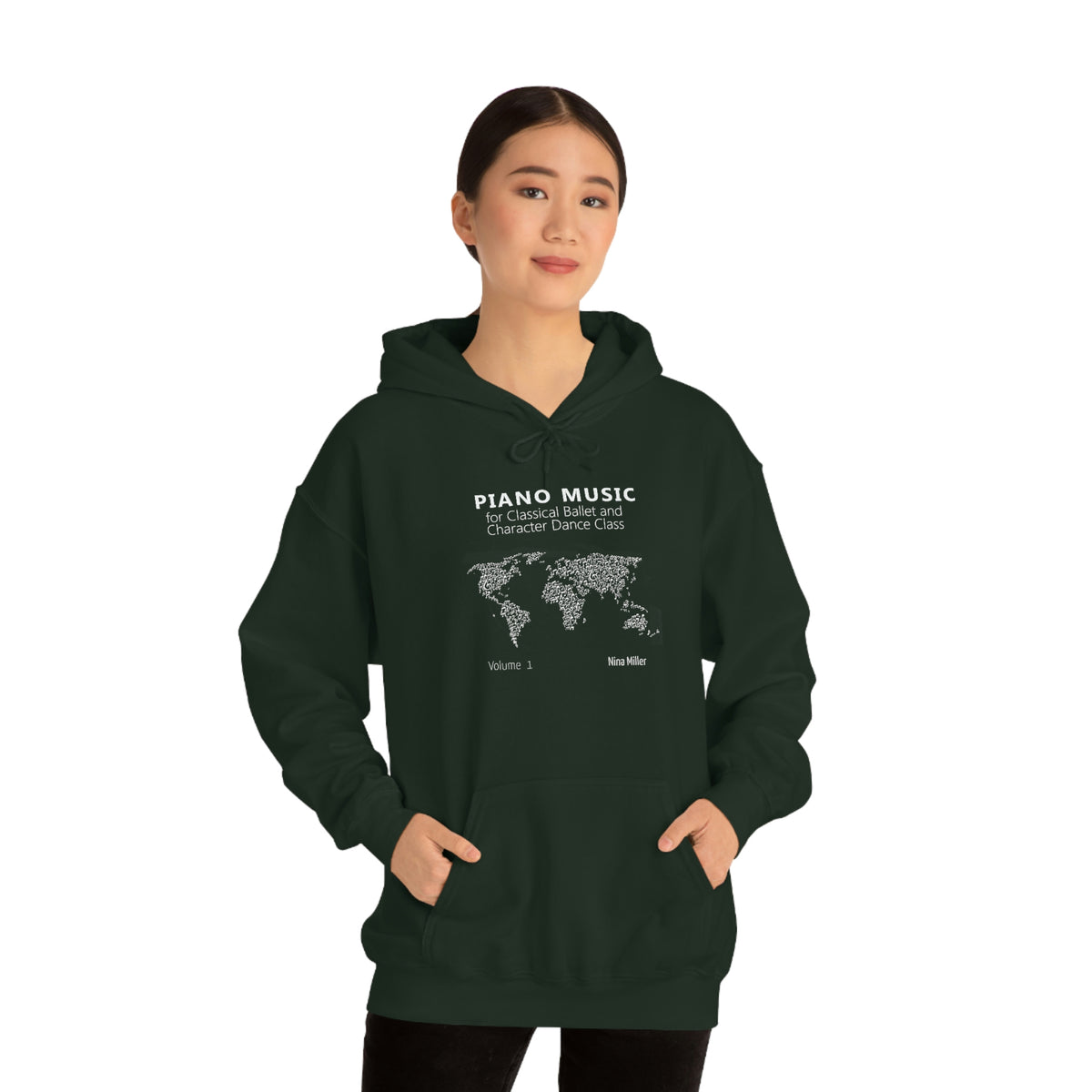 Piano Music for Character Dance Class - Unisex Heavy Blend™ Hooded Sweatshirt