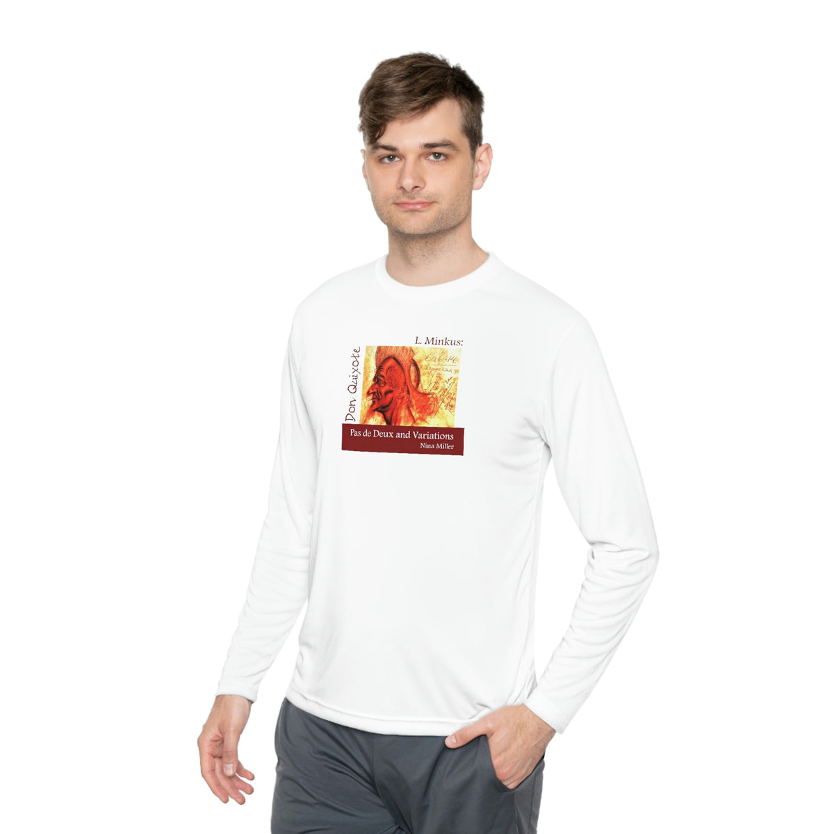 Don Quixote, Pas de Deux (1) - Unisex Lightweight Long Sleeve Tee