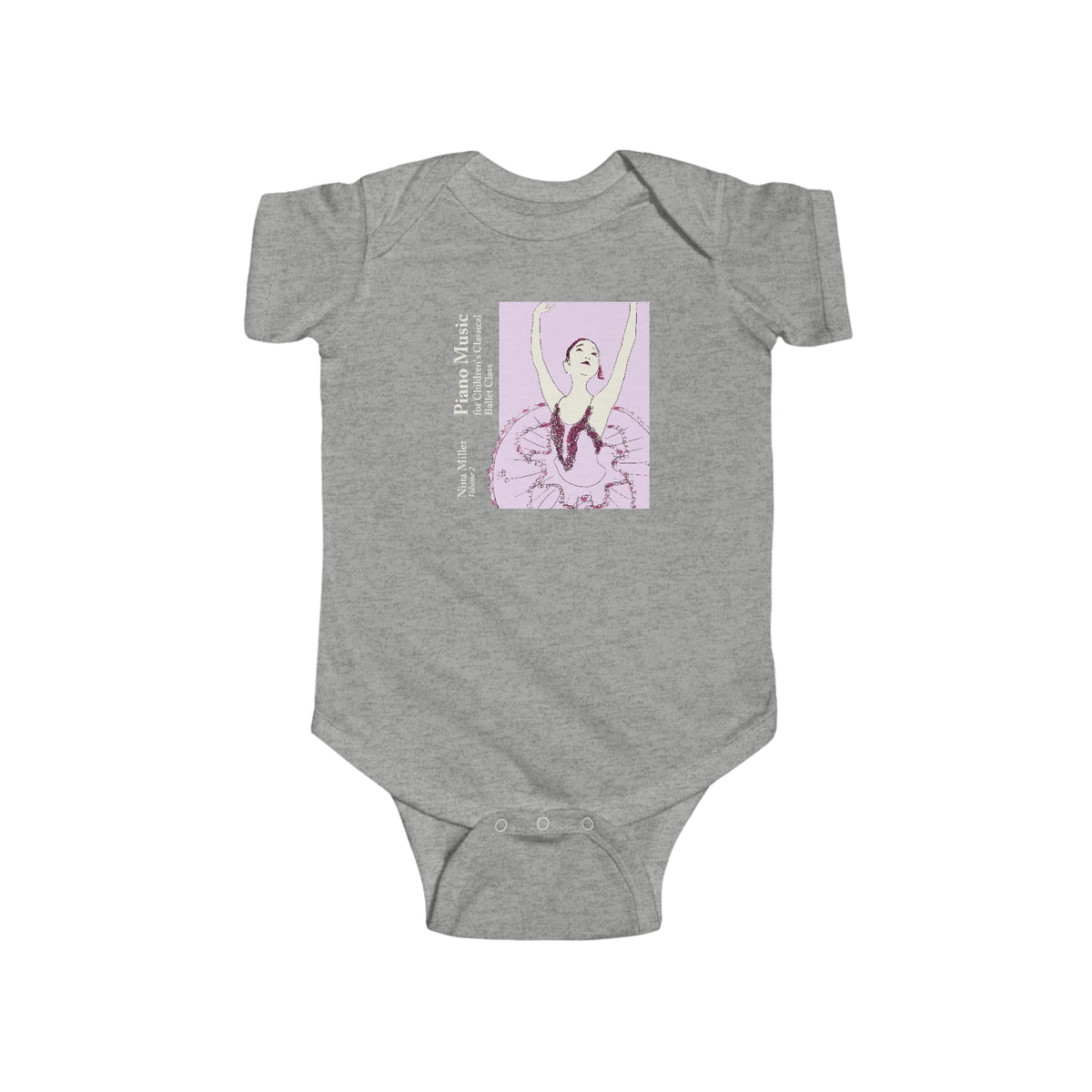 Children's Ballet Class, Vol. 2 - Infant Fine Jersey Bodysuit