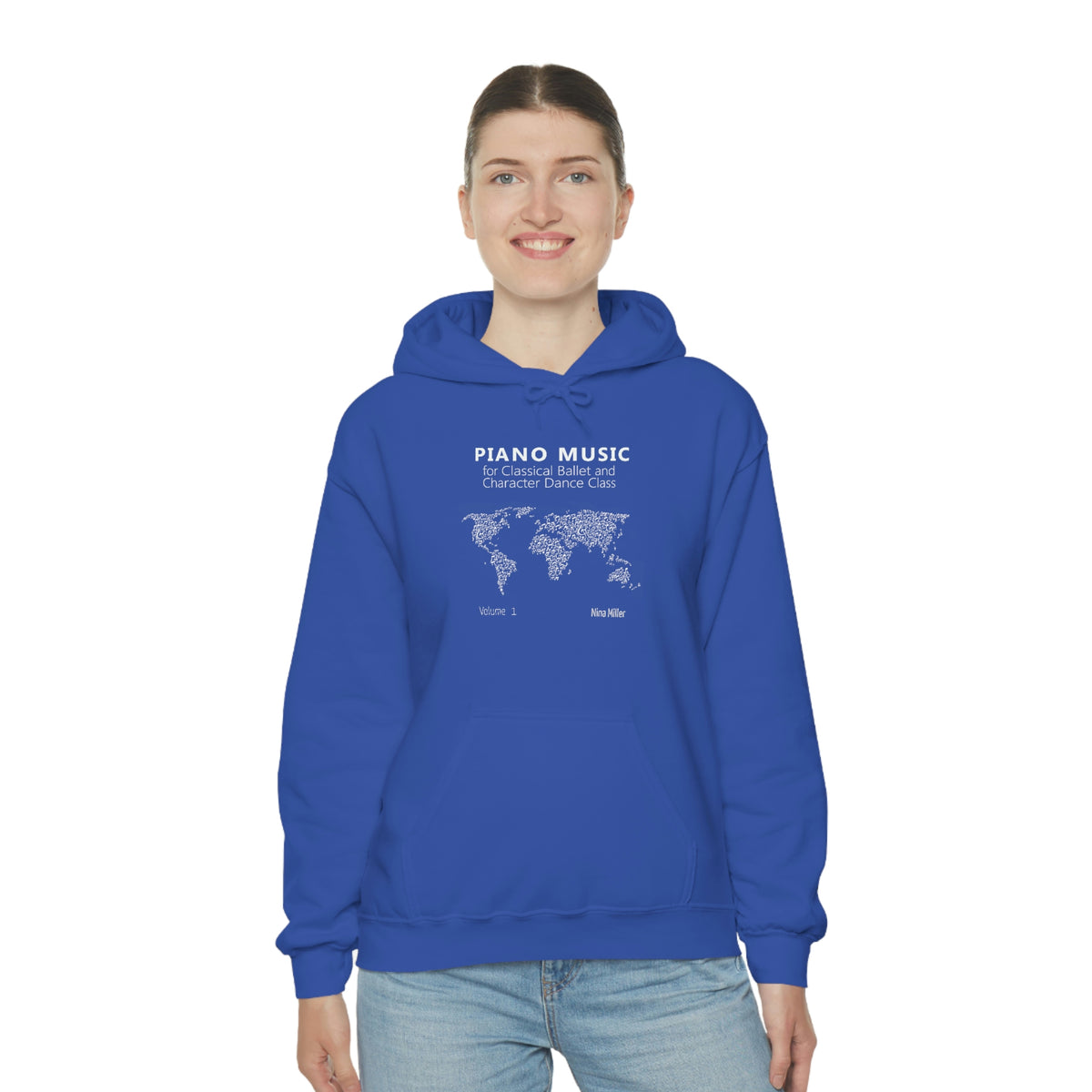 Piano Music for Character Dance Class - Unisex Heavy Blend™ Hooded Sweatshirt