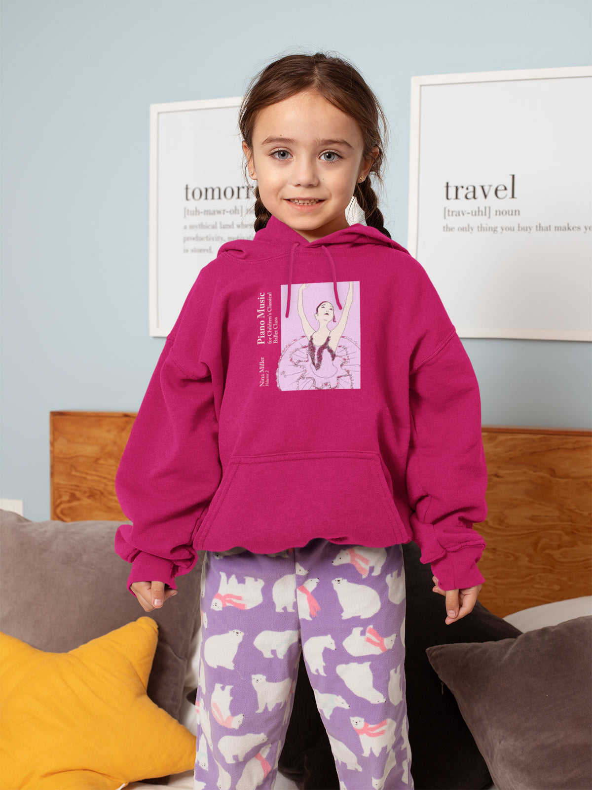 Children's Ballet Class, Vol. 2 - Youth Heavy Blend Hooded Sweatshirt