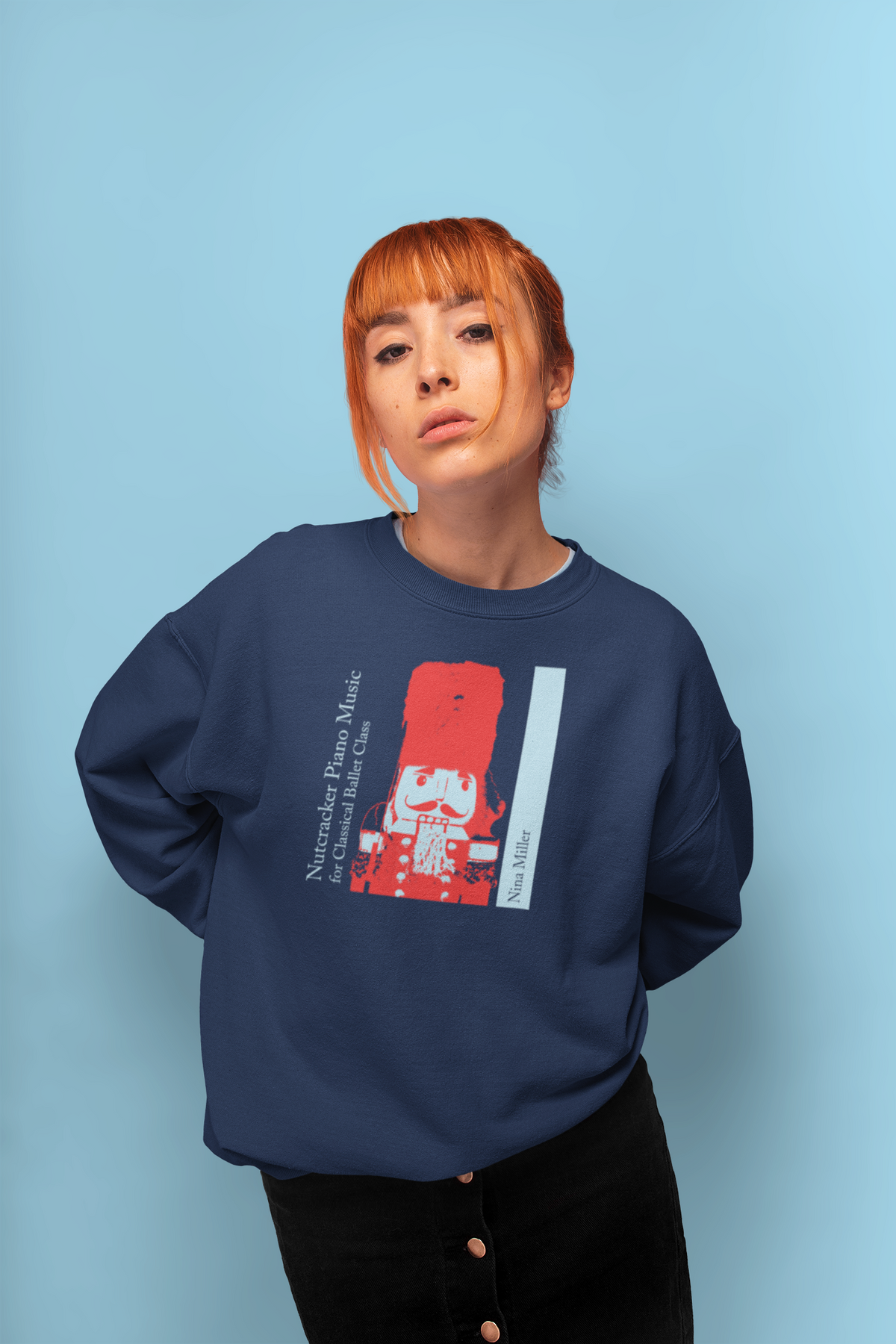 Nutcracker Piano Music - Unisex Heavy Blend™ Crewneck Sweatshirt