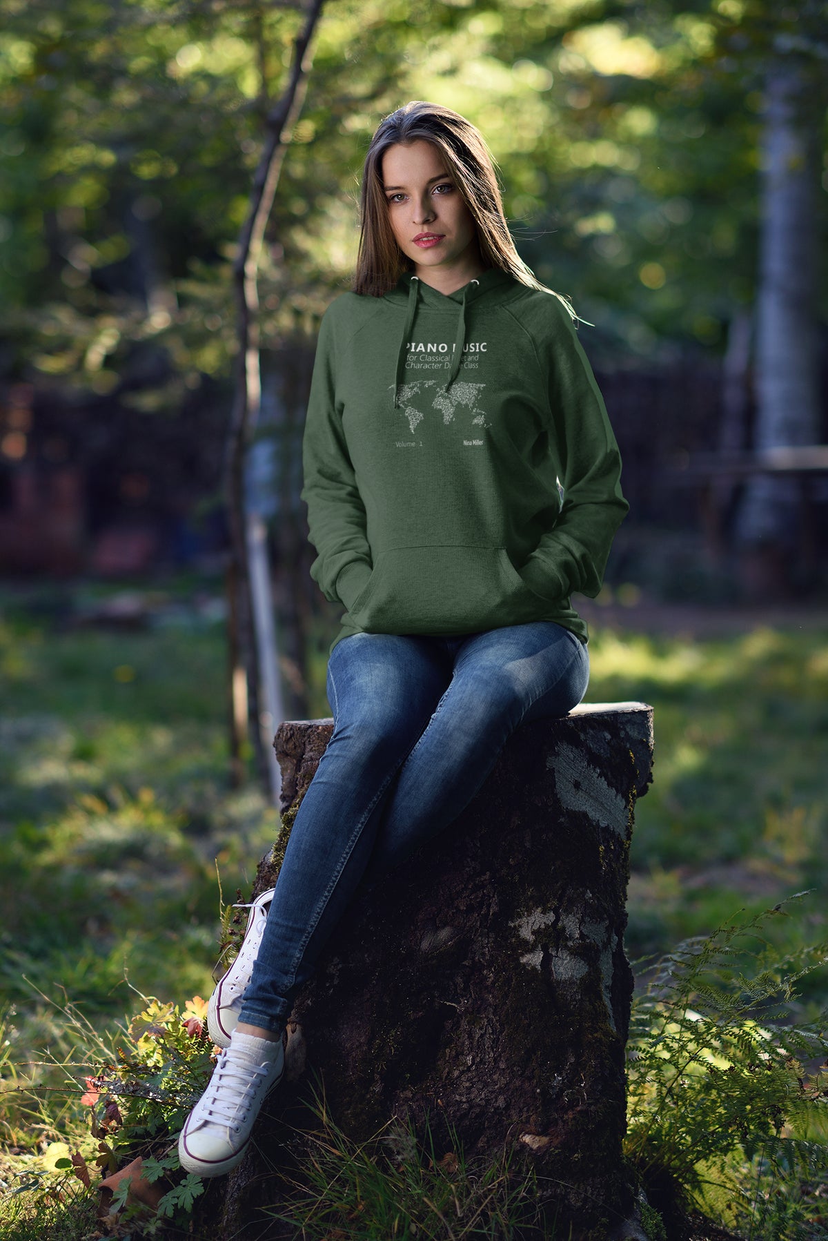 Piano Music for Character Dance Class - Unisex Heavy Blend™ Hooded Sweatshirt
