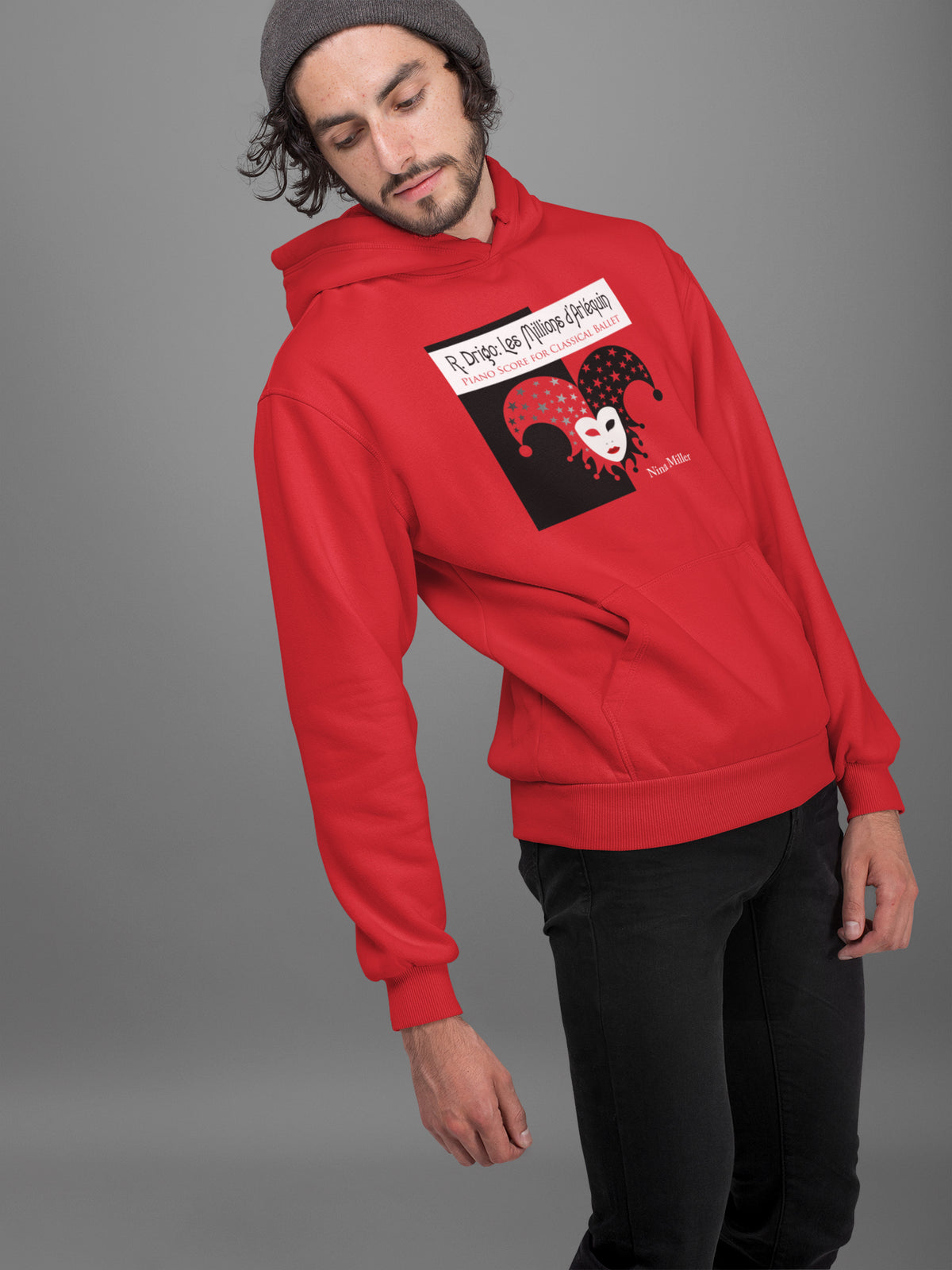 Les Millions d'Arlequin (Red) - Unisex Heavy Blend™ Hooded Sweatshirt